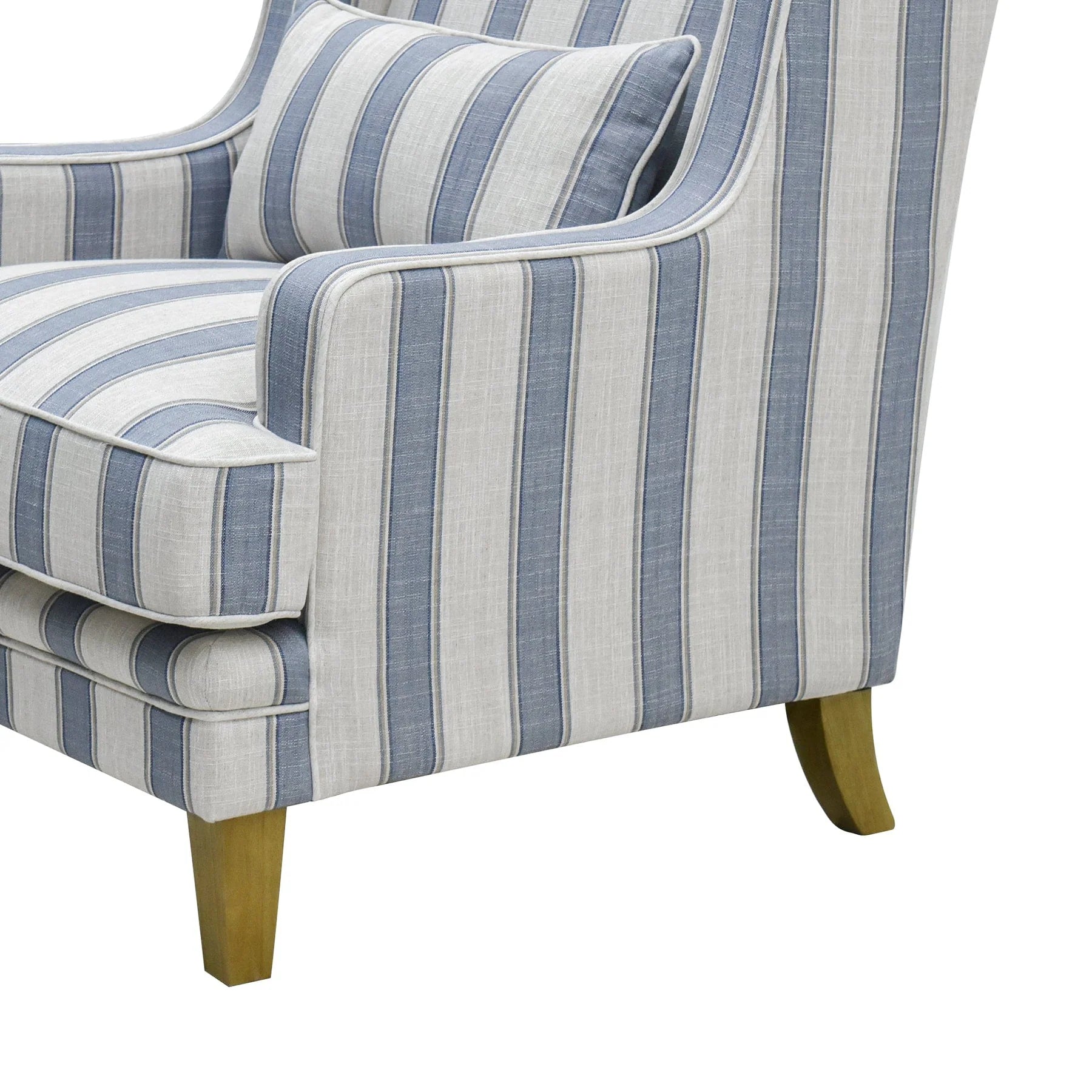 Anchorage Lounge Chair - Mariner Blue Stripe