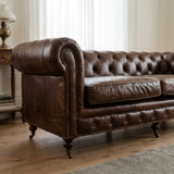 Ashcroft 3 Seat Sofa - Vintage Tobacco