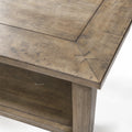 Marlborough Lamp Table crafted from solid mango wood with warm grain and soft edges.