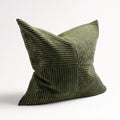 Green Corduroy Cushion Cover