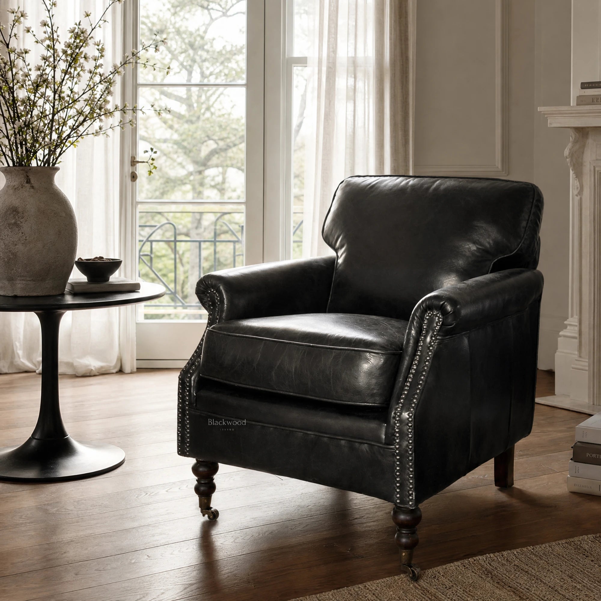 Belgravia Club Chair - Estate Black