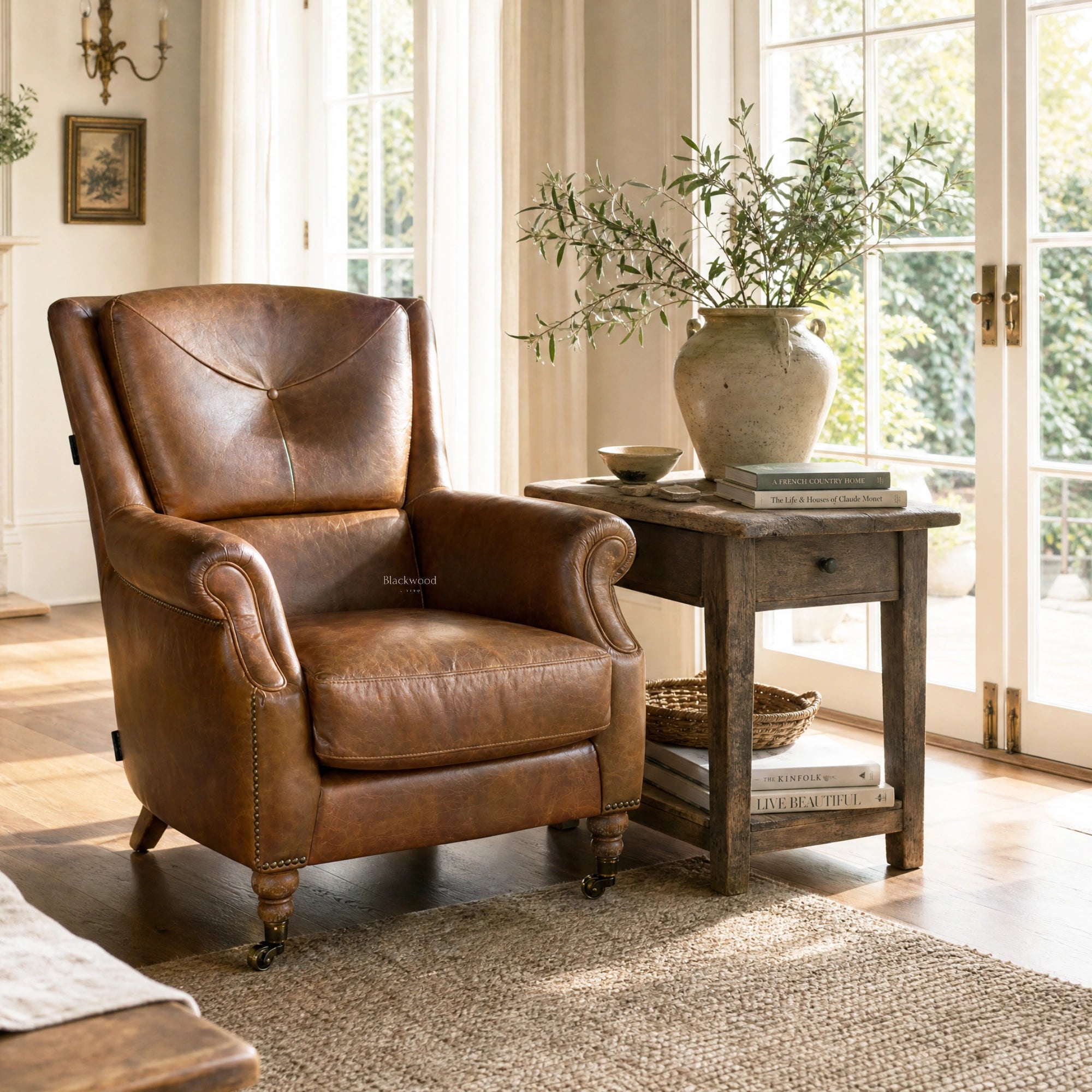 Beaumont Armchair - Vintage Tan