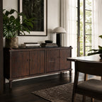 Millhouse Sideboard in solid fir wood with warm timber, coastal-inspired Blackwood Plantation design