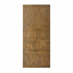 Renwick Extendable Dining Table 3.1 in solid mango wood with rich grain and warm character.