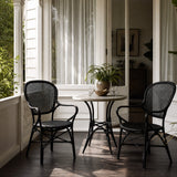 Sika® Rossini Rattan Armchair - Black