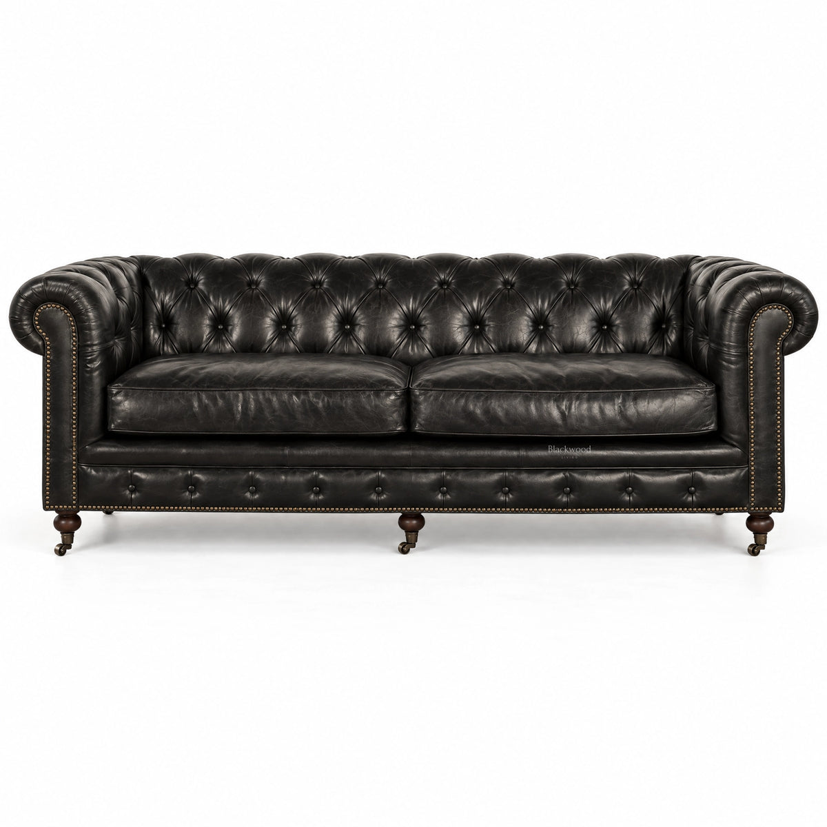 Ashcroft 3 Seat Sofa - Estate Black