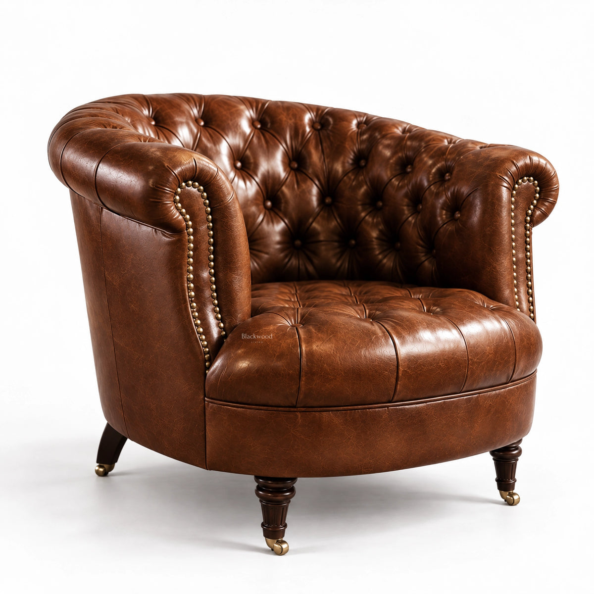 Cavendish Leather Club Chair