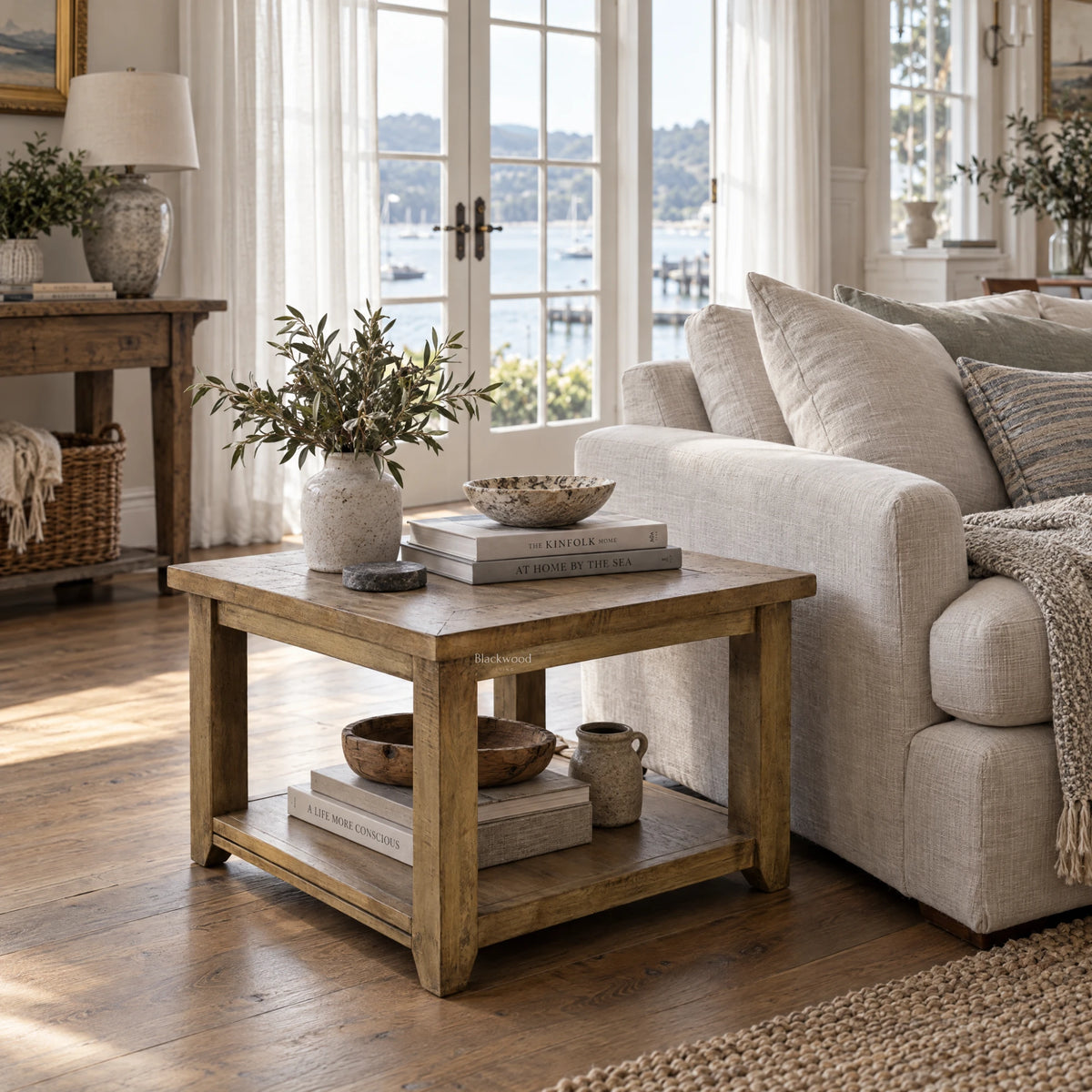 Marlborough Lamp Table - Natural