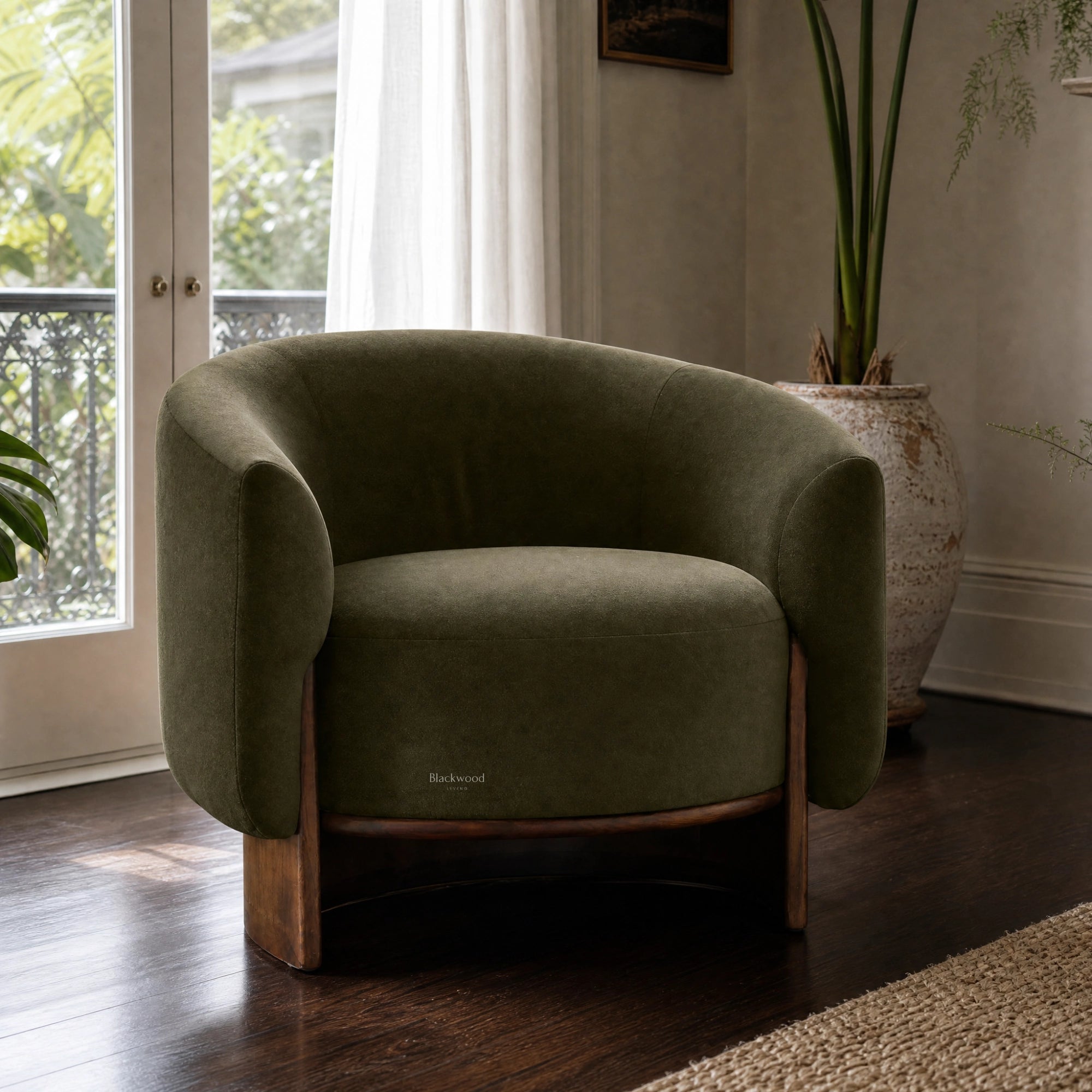 Fairfield Occasional Chair - Moss