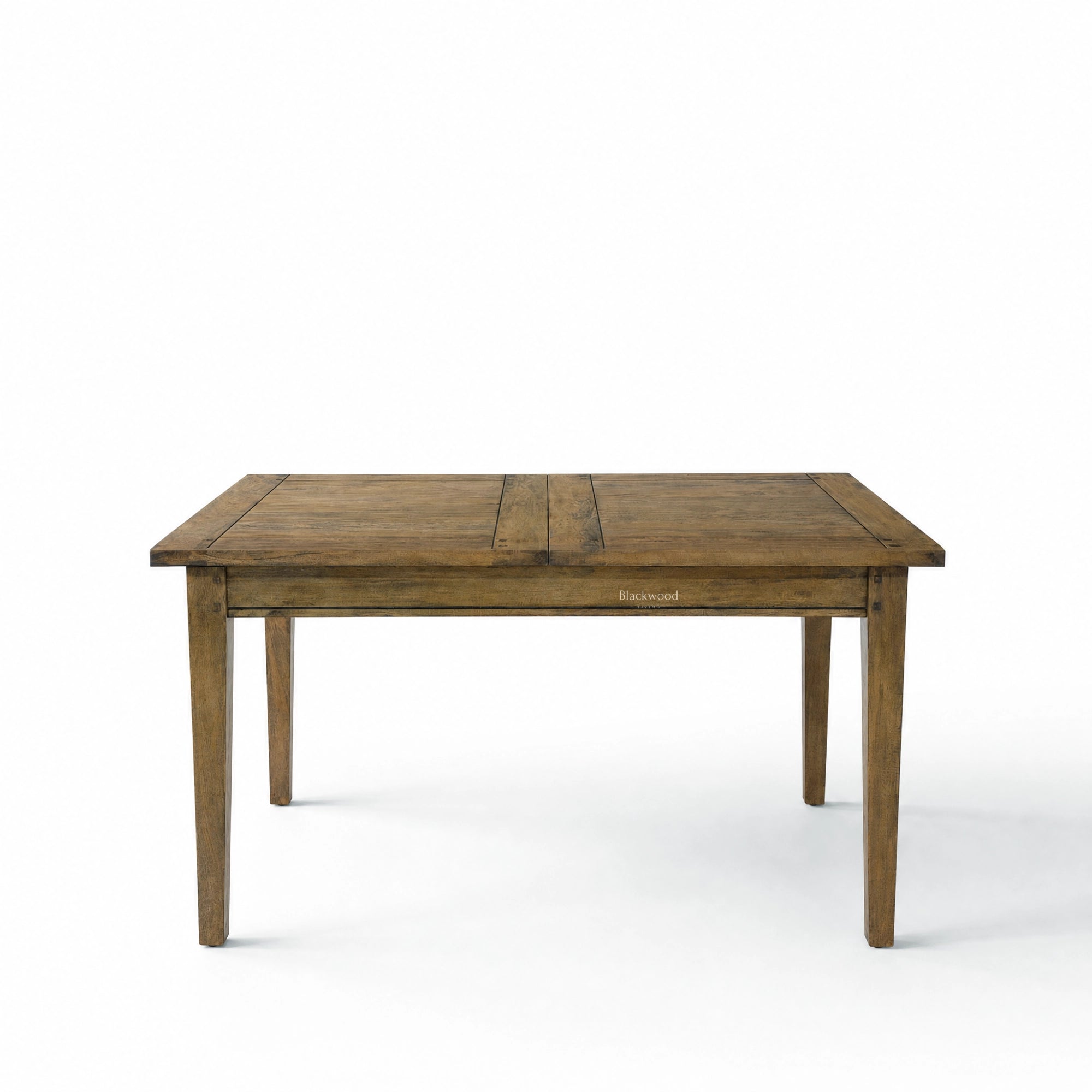 Renwick Extendable Dining Table 1.8m, solid mango wood with rich grain and warm character