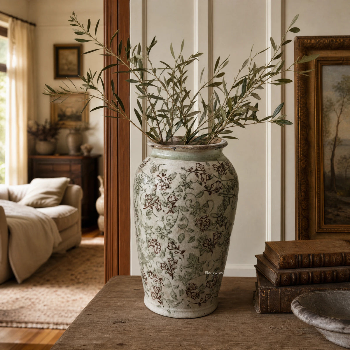 Rosalie Floral Vase 30cm