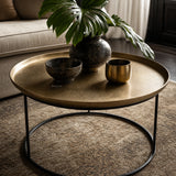 Darjeeling Coffee Table - Antique Brass