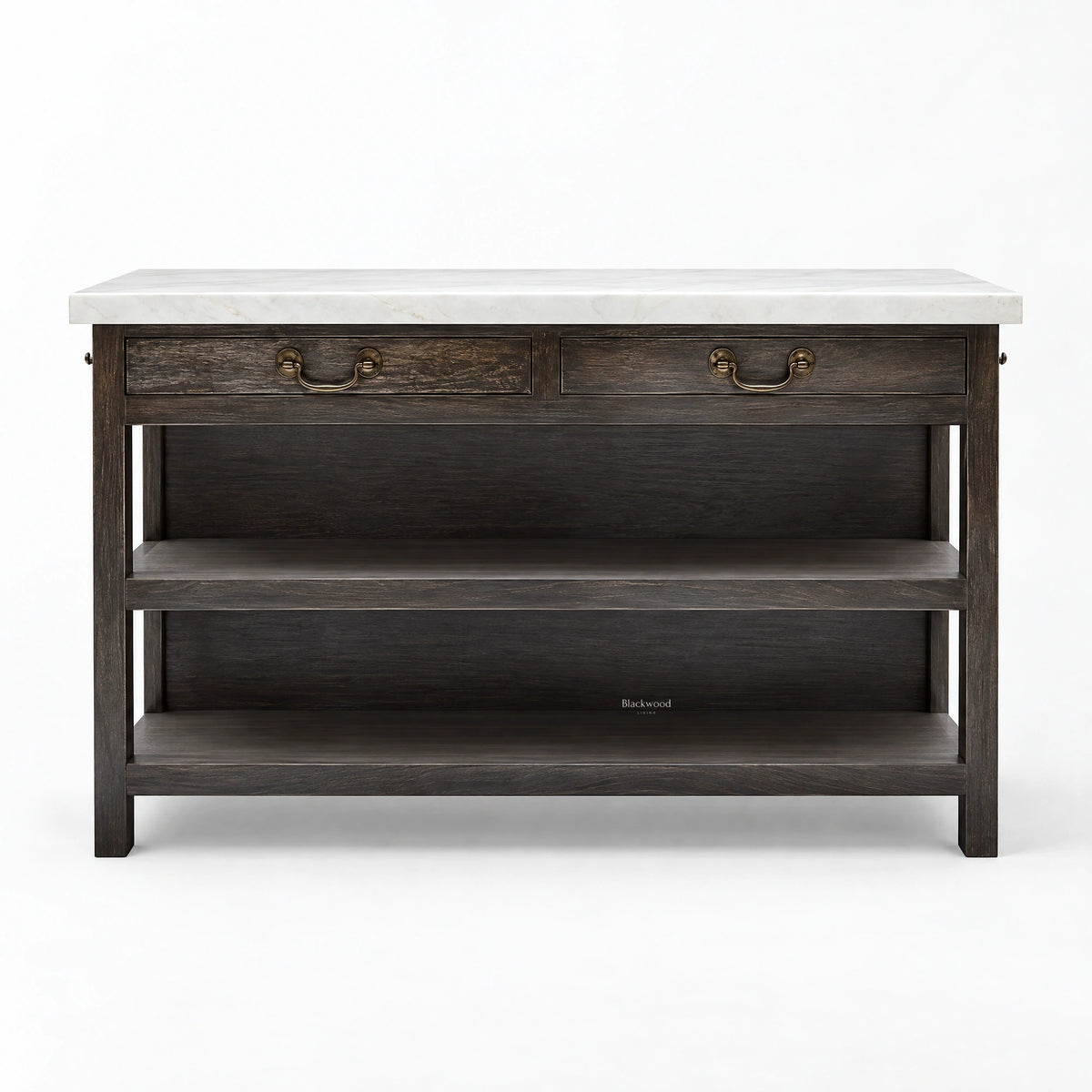 Bastide Kitchen Island 145cm - Ebony